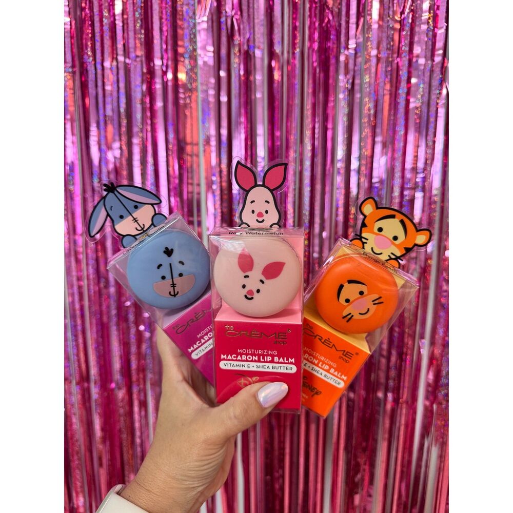 NEW Disney X The Creme Shop Lip Balm Bundle Tigger Eeyore Piglet Winnie Pooh Set
